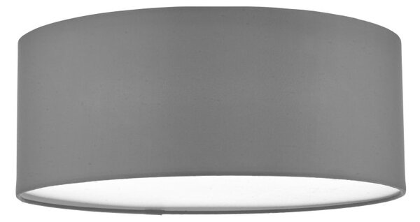 Dar CIE5239 Cierro 3 Light Flush Ceiling Light In Grey