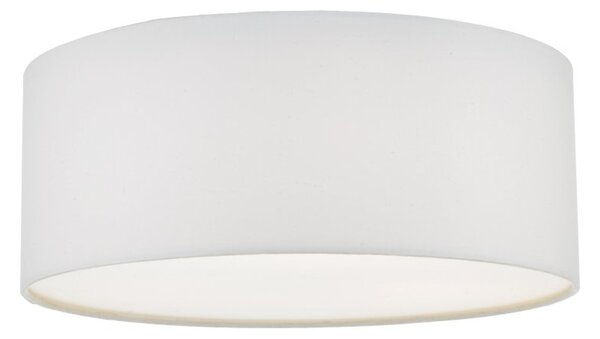 Dar CIE5215 Cierro 3 Light Flush Ceiling Light In Ivory