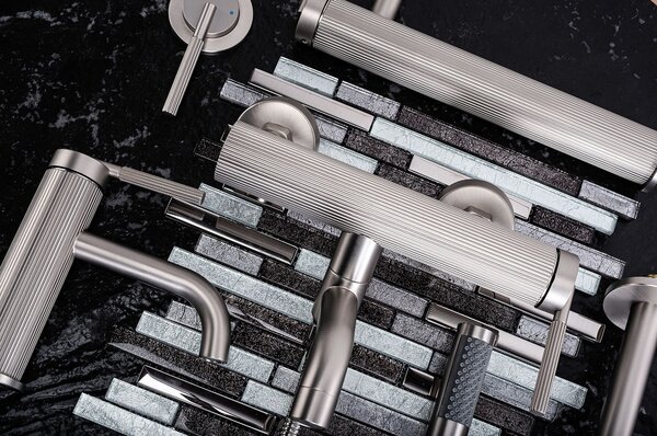 Bath faucet REA Argon Brush Nickel