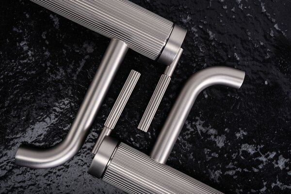 Bathroom faucet Rea Argon Brush Nickel Low