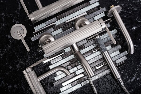 Bath faucet REA Argon Brush Nickel