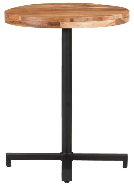 Bistro Table Round Ø60x75 cm Solid Acacia Wood