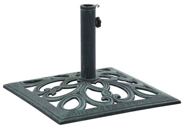 Umbrella Base Green 12 kg 49 cm Cast Iron