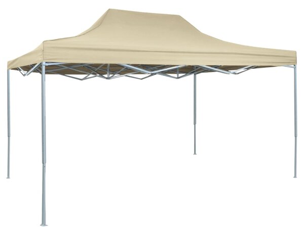 Professional Folding Party Tent 3x4 m Steel Cream