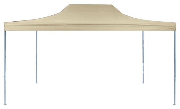 Professional Folding Party Tent 3x4 m Steel Cream