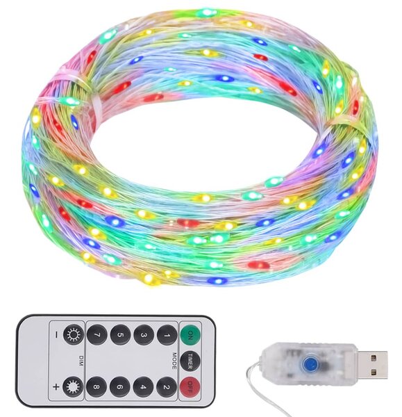 LED String with 150 LEDs Multicolour 15 m