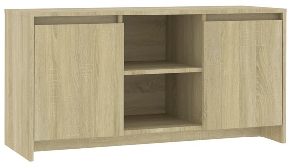 TV Cabinet Sonoma Oak 102x37.5x52.5 cm Engineered Wood