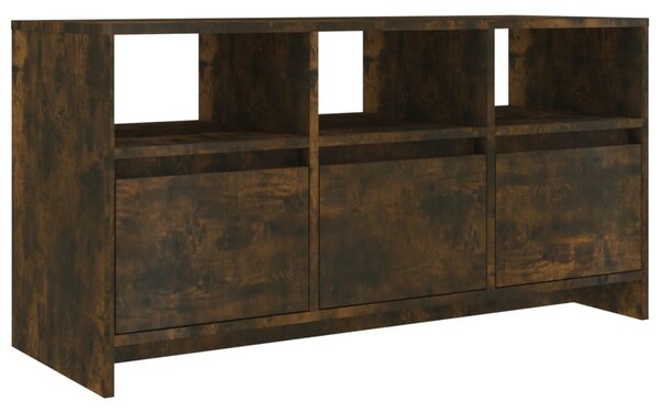 TV Cabinet Smoked Oak 102x37.5x52.5 cm Engineered Wood