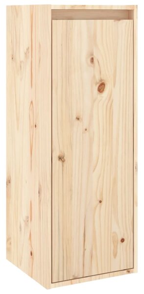 Wall Cabinet 30x30x80 cm Solid Wood Pine