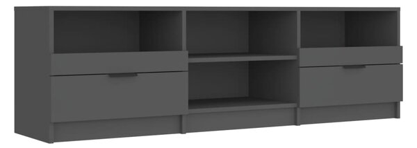 TV Cabinet Black 150x33.5x45 cm Engineered Wood