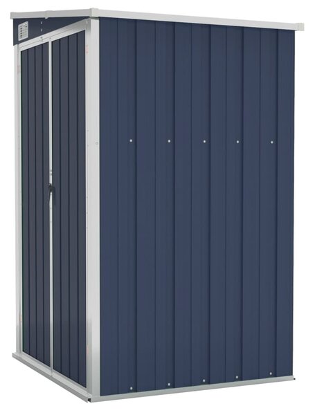 Wall-mounted Garden Shed Anthracite 118x100x178 cm Steel