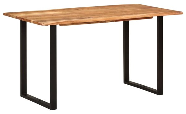 Dining Table 140x70x76 cm Solid Acacia Wood