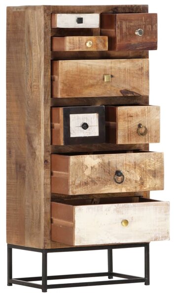 Drawer Cabinet 45x30x105 cm Solid Reclaimed Wood