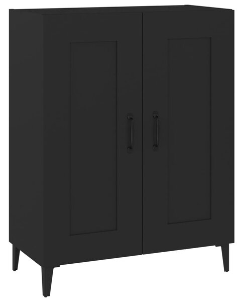 Sideboard Black 69.5x34x90 cm Engineered Wood