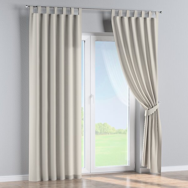 Tab top curtain