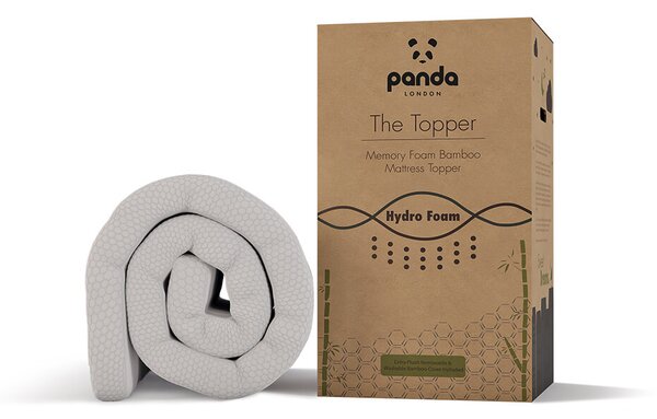 Panda Bamboo Mattress Topper, Single