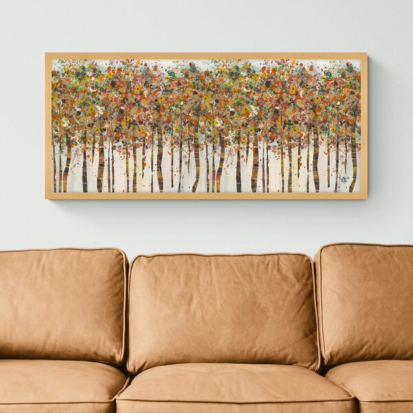 A Touch Of Autumn Framed Print Natural