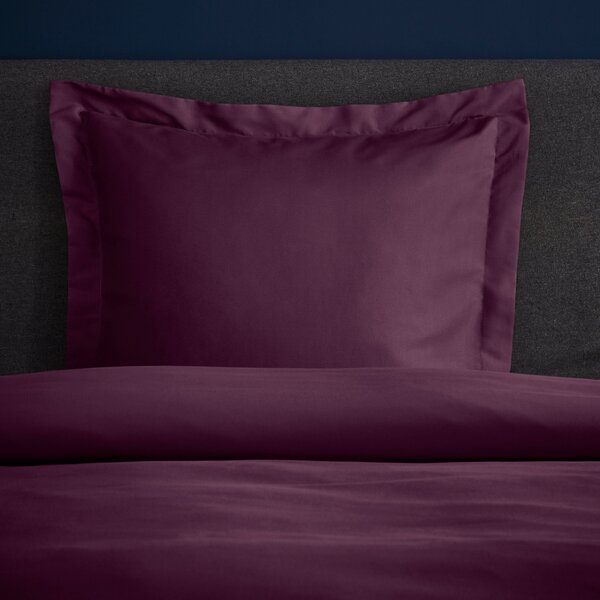 Fogarty Soft Touch Continental Pillowcase Plum Purple