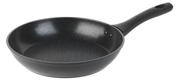 Salter Geo Hex Non-Stick Forged Aluminium Frying Pan, 24cm Black