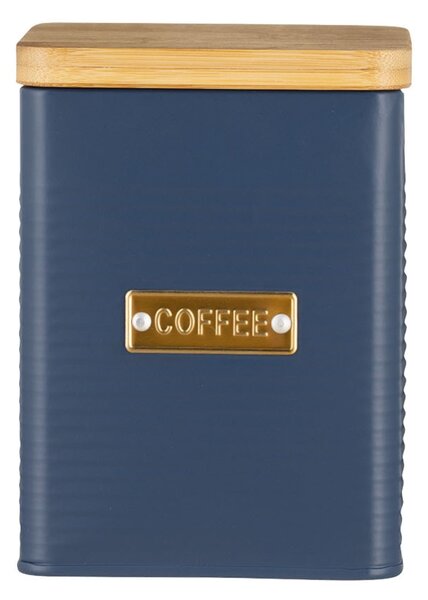 Otto Square Navy Coffee Canister Navy (Blue)