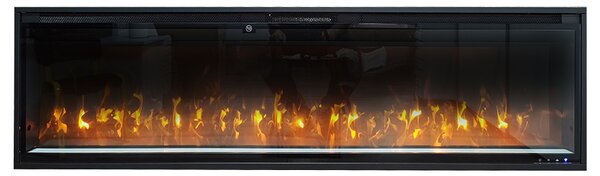 Wall Mounted Electric Fires, Free Standing, Incorporated ElectricSun VERSALYS Medium, with Sound Effect, 10 Colour, with APP, L153xH41x15cm