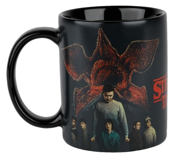 Stranger Things Team Heat Changing Mug Black