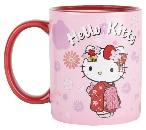 Hello Kitty Heat Changing Mug Pink