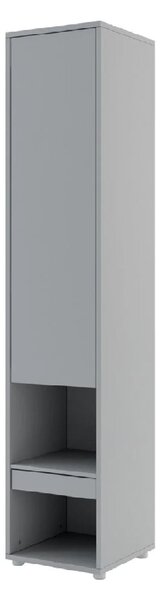 Teaneck Wooden Storage Cabinet With 1 Door In Matt Grey