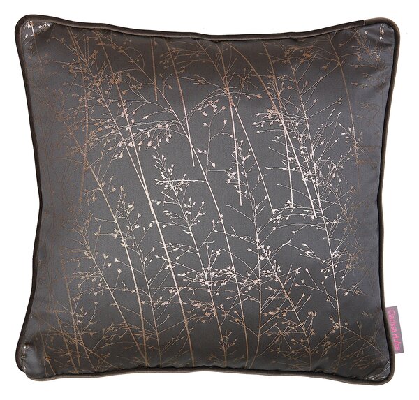 Clarissa Husle Whispering Grass 43cm x 43cm Filled Cushion Mole