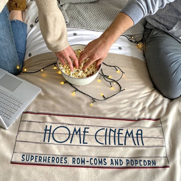 Home Cinema Blanket Cream