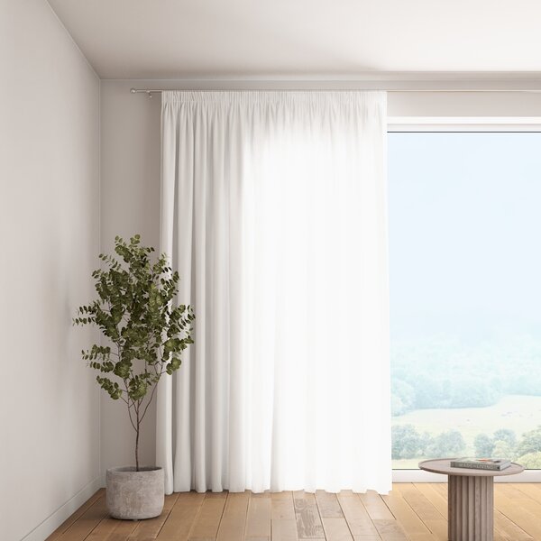 Pencil pleat curtains