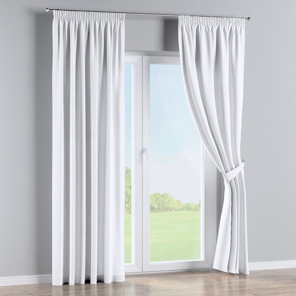 Pencil pleat curtains