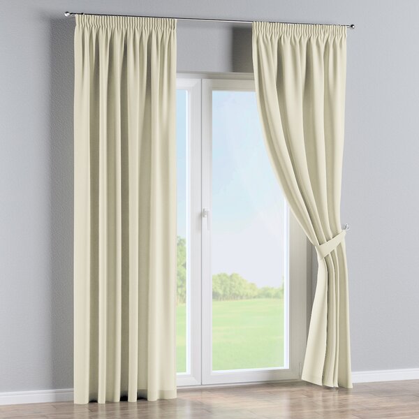 Pencil pleat curtains