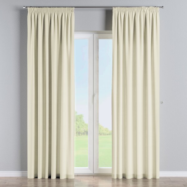 Pencil pleat curtains
