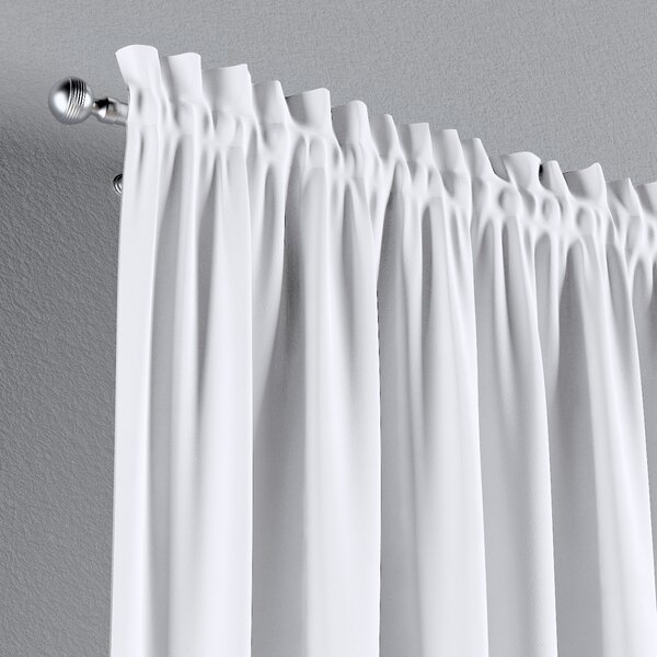 Slot and frill curtains