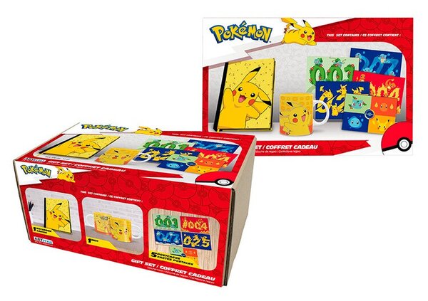 Gift set Pokemon - Pikachu