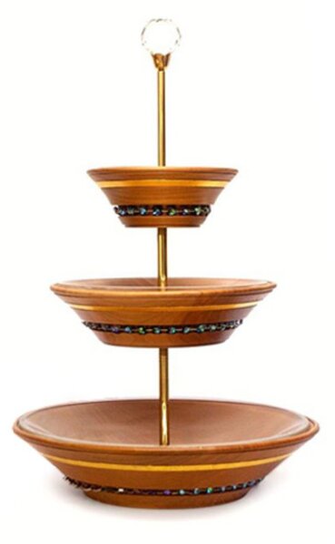 Wooden Serving Stand