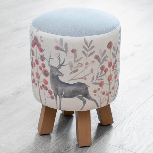 Voyage Maison Monty 42cm x 30cm Footstool Edo Mulberry