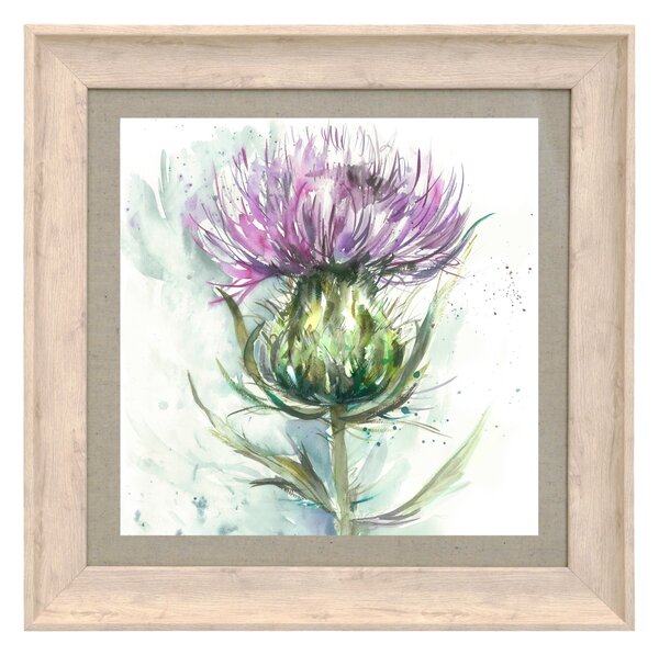Voyage Maison Mystic Moorland 46cm x 46cm Framed Wall Art Birch