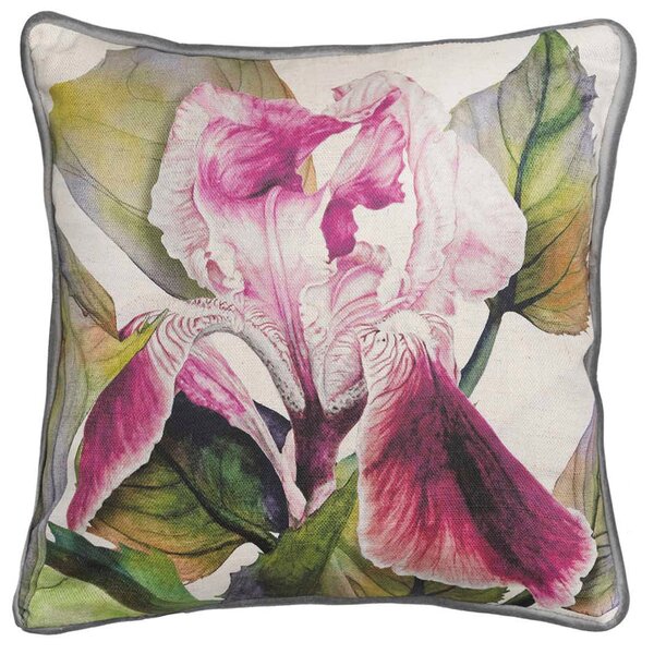 Voyage Maison Darwen 55cm x 55cm Feather Filled Cushion Fuchsia