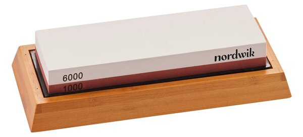 Nordwik Wet sharpening stone with stand 1000/6000 grit