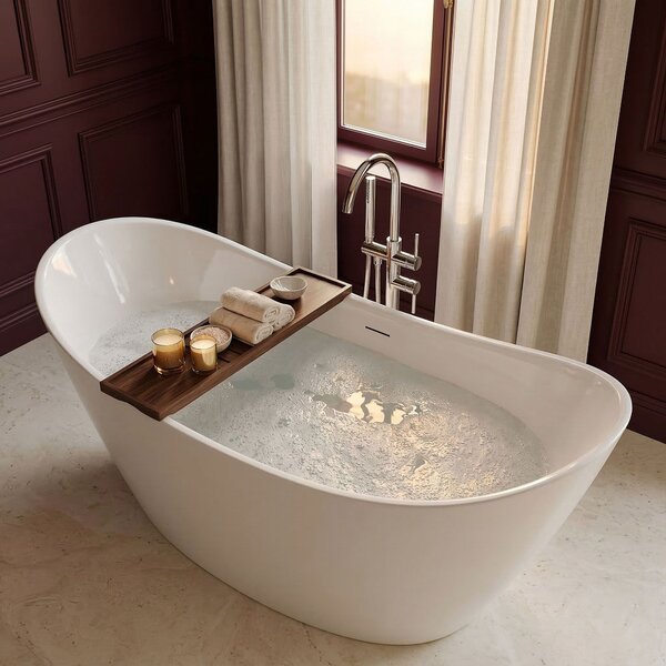Freestanding bath Rea Ferrano 160