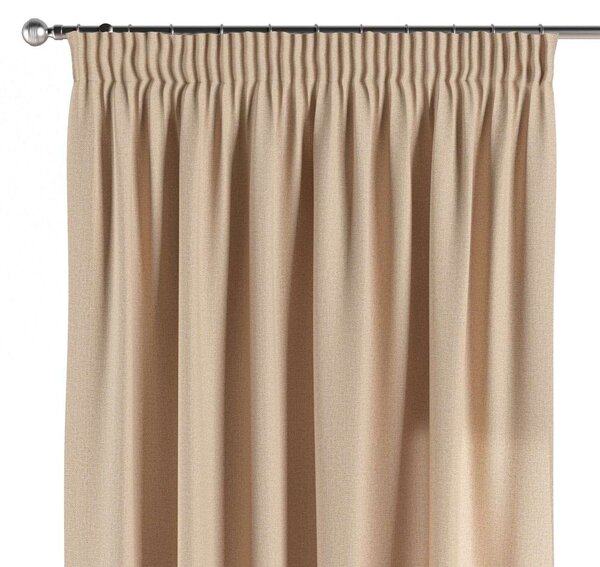 Pencil pleat curtain