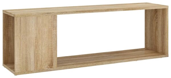 TV Cabinet Sonoma Oak 100x24x32 cm Engineered Wood