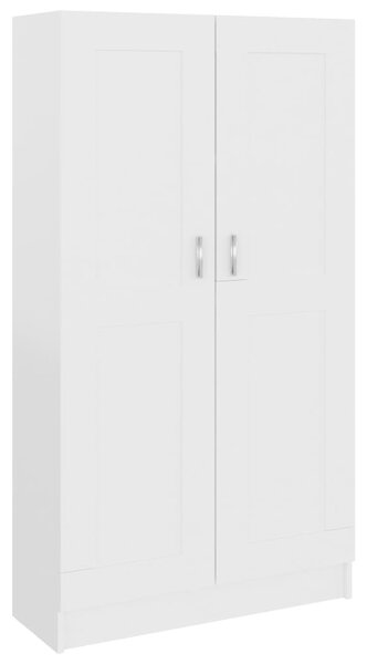 Book Cabinet White 82.5x30.5x150 cm Engineered Wood