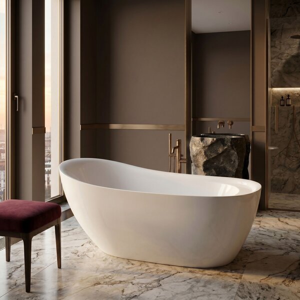 Freestanding bathtub Rea Orte 170