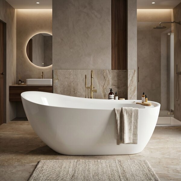 Freestanding bathtub Rea Orte 170