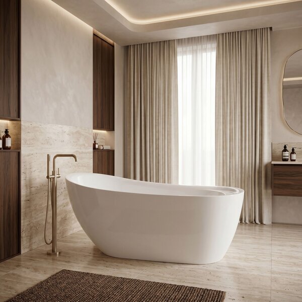 Freestanding bathtub Rea Orte 180