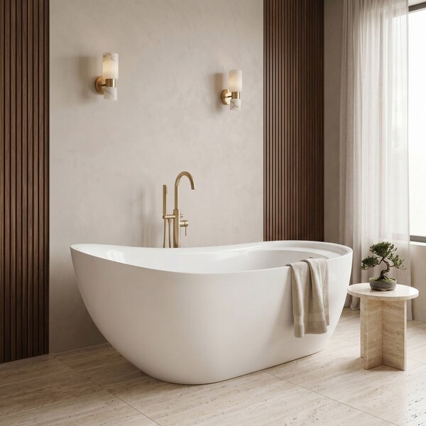 Freestanding bathtub Rea Orte 180