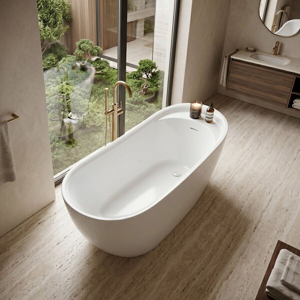 Freestanding bathtub Rea Orte 180